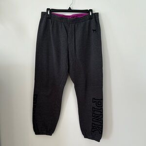Victoria's Secret PINK Charcoal Sweatpants